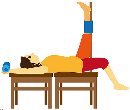 立臥位拉筋的好處 正確做法圖片 立臥位拉筋的好處 正確做法圖片