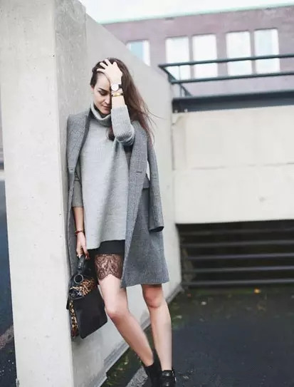 灰色毛衣搭配 百搭又時(shí)髦 灰色毛衣搭配 百搭又時(shí)髦