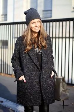 針織帽怎么戴好看 針織帽怎么戴好看