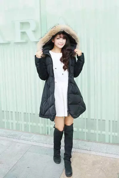 長靴羽絨服搭配技巧 長靴羽絨服搭配技巧