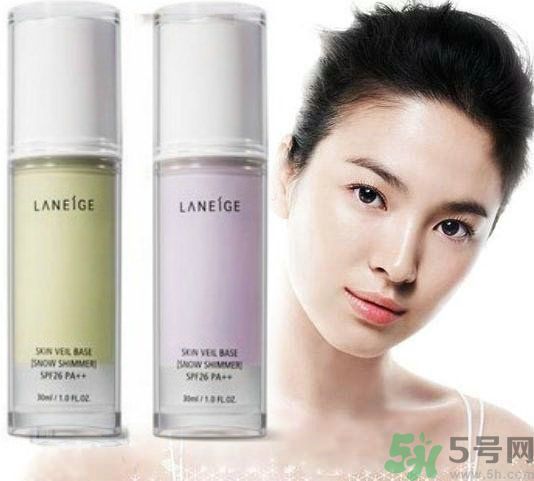 膚色偏黃蘭芝的隔離霜選幾號好？蘭芝隔離霜好不好？