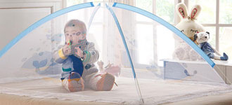 寶寶用什么顏色的蚊帳好？寶寶蚊帳的挑選方法