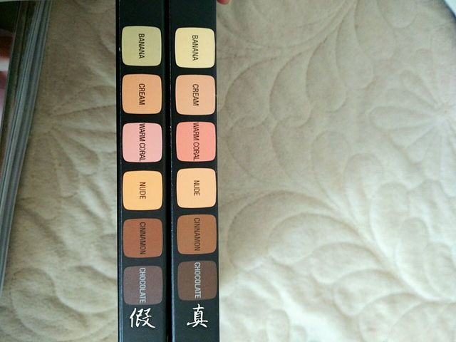 Anastasia修容盤真假辨別圖 Anastasia修容盤真?zhèn)舞b別對比 Anastasia修容盤真假辨別圖 Anastasia修容盤真?zhèn)舞b別對比