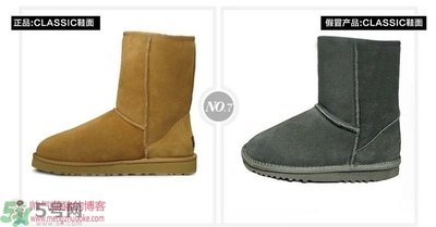 ugg是什么牌子？ugg雪地靴真假辨別圖對(duì)比