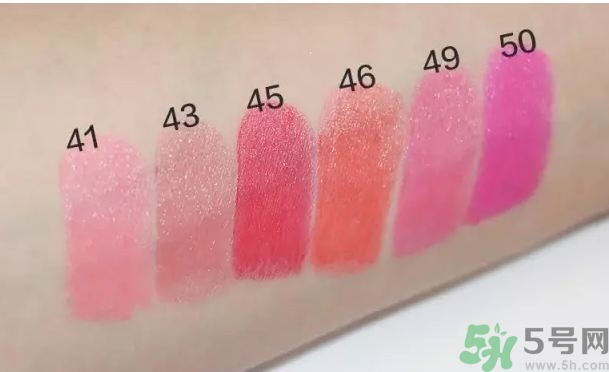 圣羅蘭口紅圓管哪個顏色好看?圣羅蘭圓管色號 圣羅蘭口紅圓管哪個顏色好看?圣羅蘭圓管色號