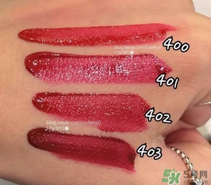 阿瑪尼小胖丁唇釉哪個色最火？阿瑪尼小胖丁唇釉保留了紅管的哪個色？