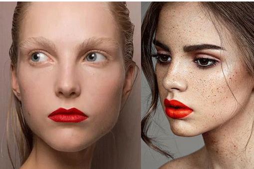 反咬唇妝怎么畫？反咬唇妝畫法圖解