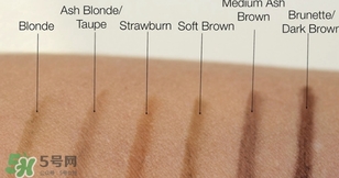 anastasia眉筆色號試色 anastasia眉筆試色圖 anastasia眉筆色號試色 anastasia眉筆試色圖