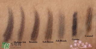 anastasia眉筆色號試色 anastasia眉筆試色圖 anastasia眉筆色號試色 anastasia眉筆試色圖