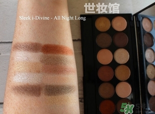 sleek眼影色號(hào)試色 sleek眼影試色圖 sleek眼影色號(hào)試色 sleek眼影試色圖