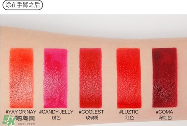 3ce唇釉色號(hào)大全,3ce唇釉試色圖合集 3ce唇釉色號(hào)大全,3ce唇釉試色圖合集