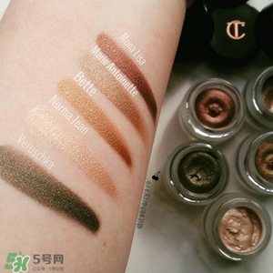 charlotte tilbury眼影膏色號試色 ct眼影膏試色圖 charlotte tilbury眼影膏色號試色 ct眼影膏試色圖