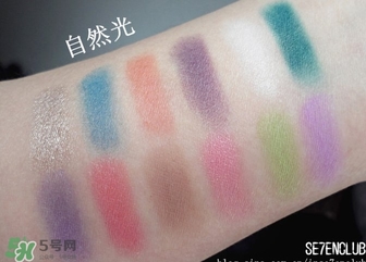 sleek日落盤眼影色號試色 sleek日落眼影盤試色圖 sleek日落盤眼影色號試色 sleek日落眼影盤試色圖