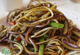 蕨菜怎么去苦味？蕨菜怎么做不苦？