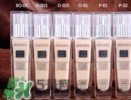 蘭蔻奇跡薄紗粉底液色號怎么選？蘭蔻奇跡薄紗粉底液色號試色