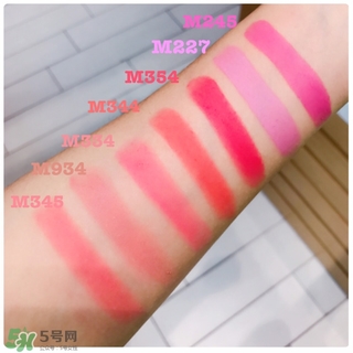 植村秀口紅色號試色 植村秀口紅試色圖 植村秀口紅色號試色 植村秀口紅試色圖