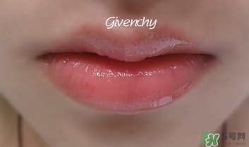 紀梵希變色唇彩效果 紀梵希變色唇蜜試色 紀梵希變色唇彩效果 紀梵希變色唇蜜試色