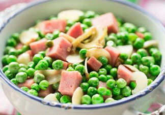 豌豆和火腿能一起吃嗎？豌豆炒火腿腸的做法
