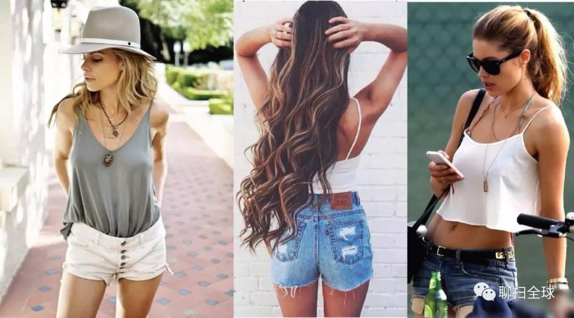 牛仔短褲女夏裝圖片集 牛仔短褲女怎么搭配 牛仔短褲女夏裝圖片集 牛仔短褲女怎么搭配