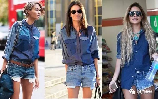 牛仔短褲女夏裝圖片集 牛仔短褲女怎么搭配 牛仔短褲女夏裝圖片集 牛仔短褲女怎么搭配