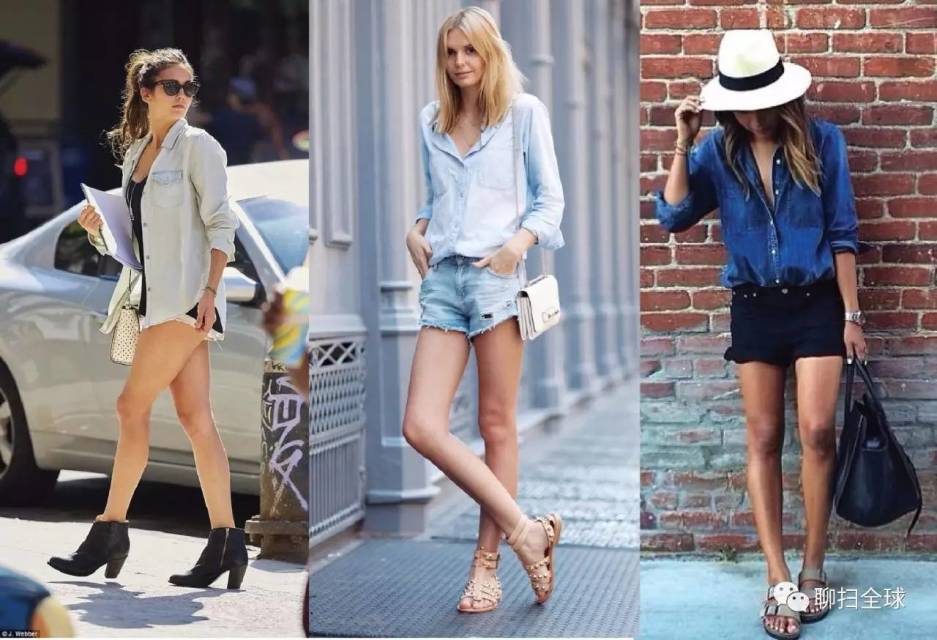 牛仔短褲女夏裝圖片集 牛仔短褲女怎么搭配 牛仔短褲女夏裝圖片集 牛仔短褲女怎么搭配