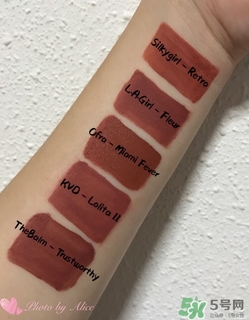 silkygirl唇釉色號_silkygirl唇釉試色圖 silkygirl唇釉色號_silkygirl唇釉試色圖