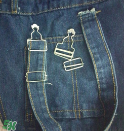 背帶褲的扣子怎么裝？背帶褲扣子安裝步驟圖