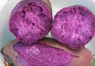 紫薯粥為什么是藍(lán)色的？紫薯長(zhǎng)芽了能吃嗎
