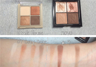 novo眼影好用嗎？novo眼影試色與用法