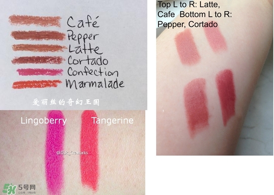 bite beauty雙頭唇膏色號_試色圖大全 bite beauty雙頭唇膏色號_試色圖大全