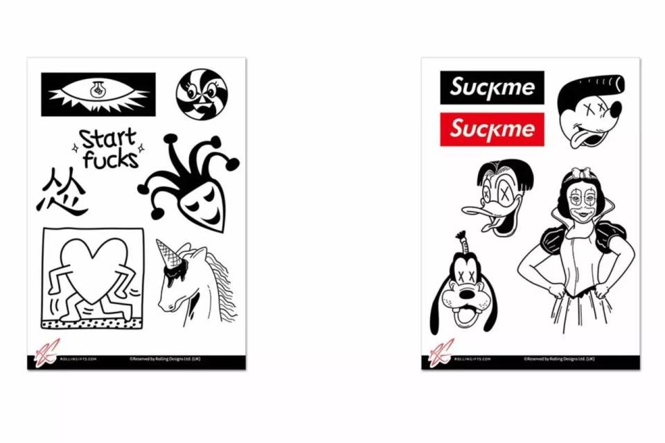 紋身貼紙圖片 紋身貼紙貼哪里保持更久 紋身貼紙圖片 紋身貼紙貼哪里保持更久