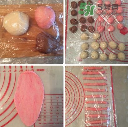 吐司面包做法 粉色豹紋吐司的做法 吐司面包做法 粉色豹紋吐司的做法