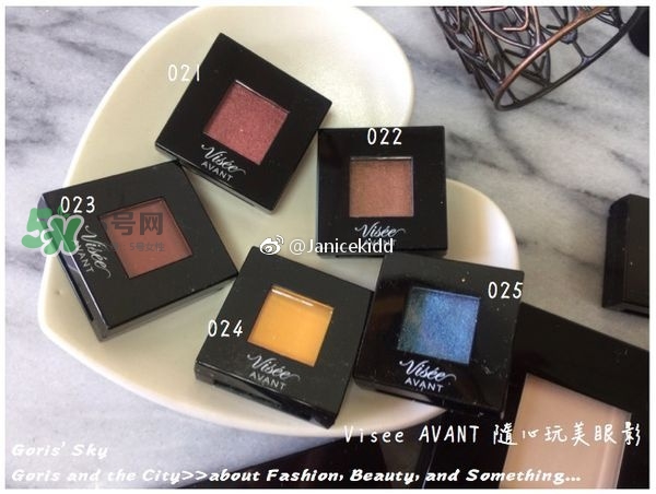 visee avant2017秋季彩妝有哪些_色號試色 visee avant2017秋季彩妝有哪些_色號試色