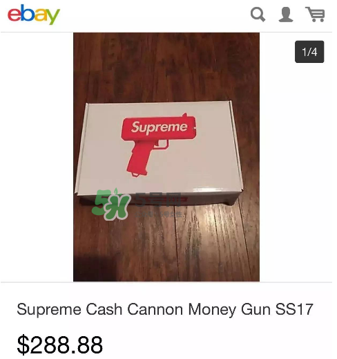 supreme噴錢(qián)槍多少錢(qián)？supreme鈔票槍價(jià)格