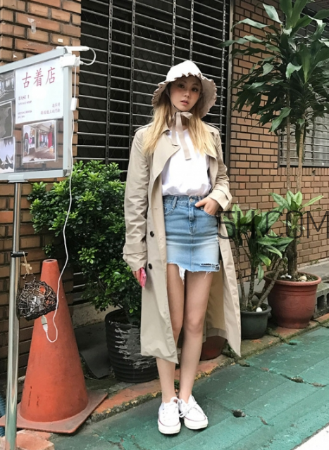 卡其色風衣配什么鞋子？卡其色風衣搭配鞋子圖片