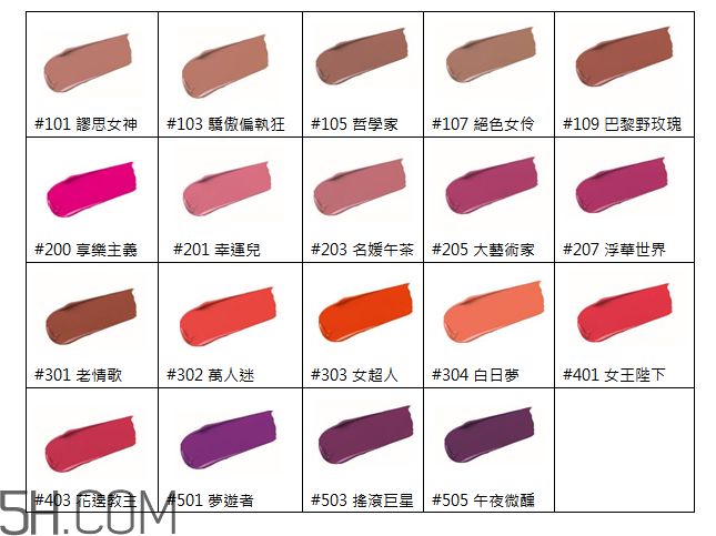 make up for ever玫珂菲藝術(shù)家唇釉色號_試色圖 make up for ever玫珂菲藝術(shù)家唇釉色號_試色圖