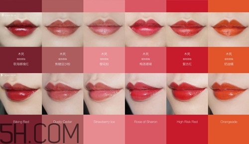 木旯植物唇釉色號(hào)_qermula植物唇釉試色 木旯植物唇釉色號(hào)_qermula植物唇釉試色