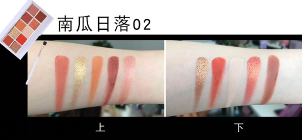 vnk十色眼影盤色號 vnk云興霞蔚十色眼影試色 vnk十色眼影盤色號 vnk云興霞蔚十色眼影試色