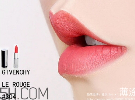 紀(jì)梵希305和304哪個(gè)好看？紀(jì)梵希305和304試色對(duì)比