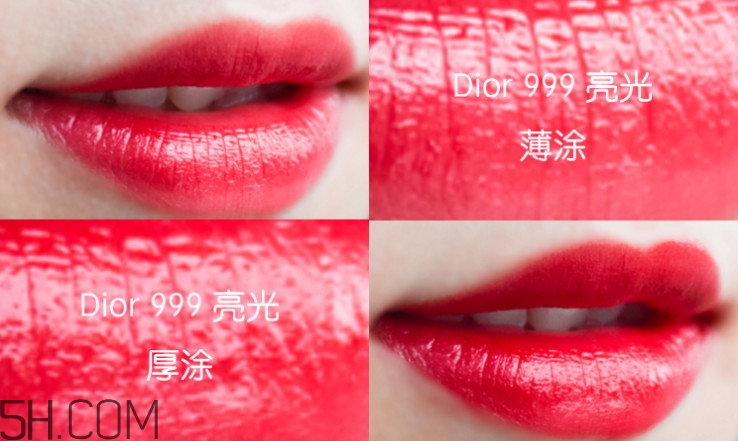 迪奧999啞光和滋潤怎么區(qū)分 試色對比哪個更好看 迪奧999啞光和滋潤怎么區(qū)分 試色對比哪個更好看