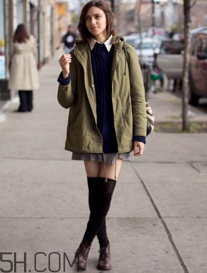 短靴搭配什么襪子？穿短靴配襪子圖片