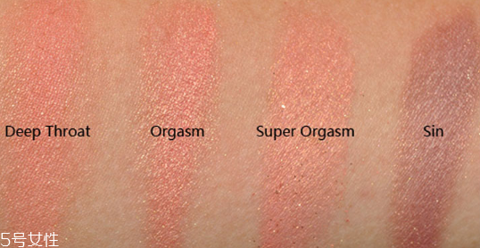 nars腮紅哪個色系顯白？nars腮紅全試色