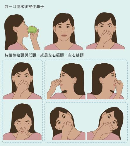 鼻塞怎么快速通氣 含溫水擺頭3分鐘 鼻塞怎么快速通氣 含溫水擺頭3分鐘