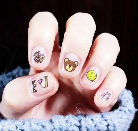 可愛卡通美甲圖片2022 指甲油正確涂法 可愛卡通美甲圖片2022 指甲油正確涂法