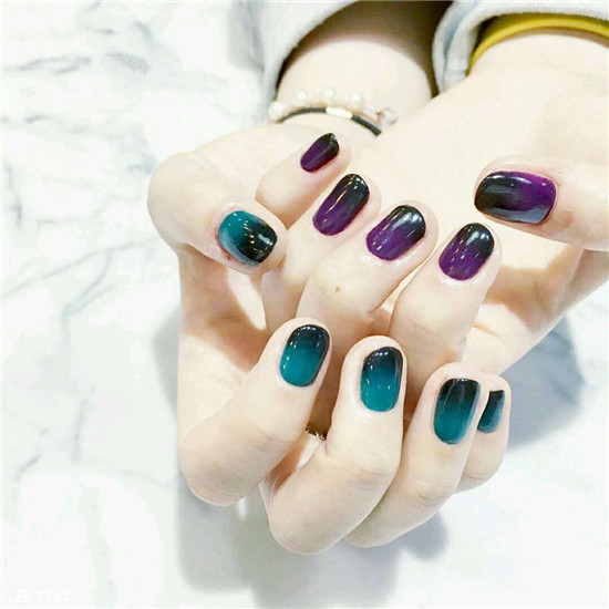 備孕期間可以做指甲嗎 2018漸變色美甲圖片大全集 備孕期間可以做指甲嗎 2018漸變色美甲圖片大全集