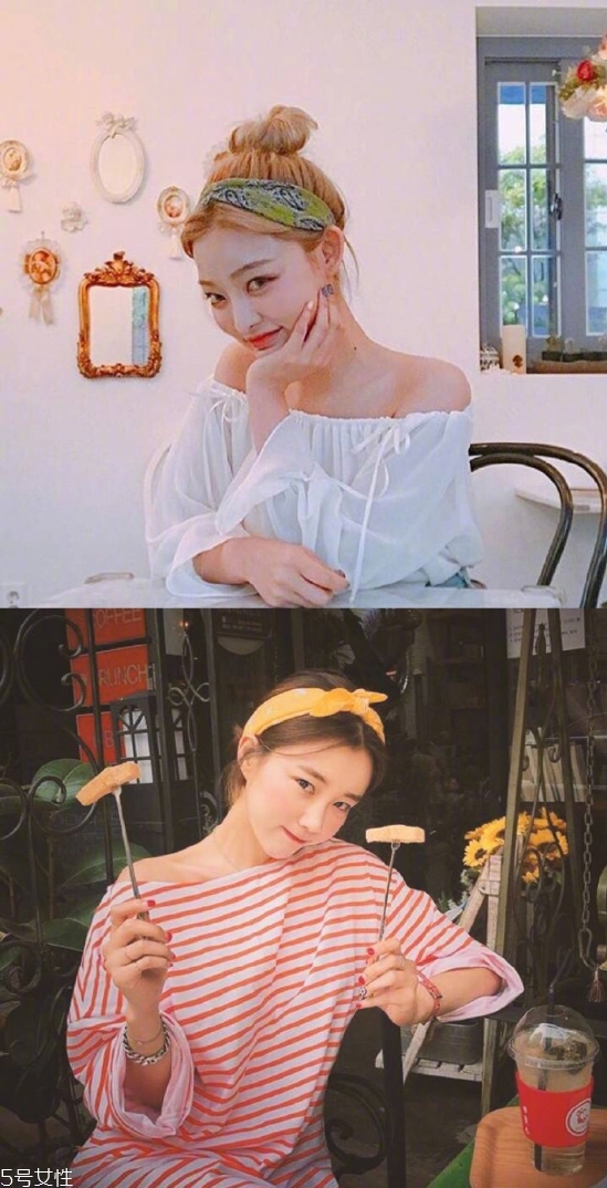 發(fā)帶的戴法 發(fā)帶與臉型的搭配 發(fā)帶的戴法 發(fā)帶與臉型的搭配