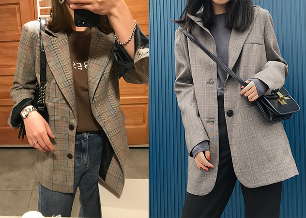 女生格紋穿搭圖片 格紋衣服搭配圖片 女生格紋穿搭圖片 格紋衣服搭配圖片