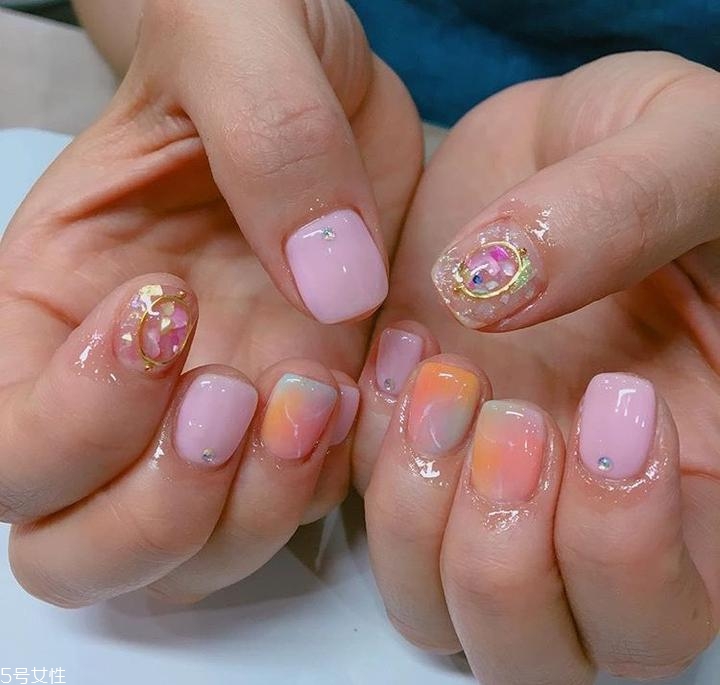 適合夏日小清新ins風(fēng)格美甲款式 2018日系少女心美甲 適合夏日小清新ins風(fēng)格美甲款式 2018日系少女心美甲