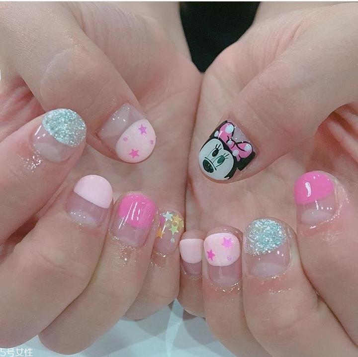 適合夏日小清新ins風(fēng)格美甲款式 2018日系少女心美甲 適合夏日小清新ins風(fēng)格美甲款式 2018日系少女心美甲