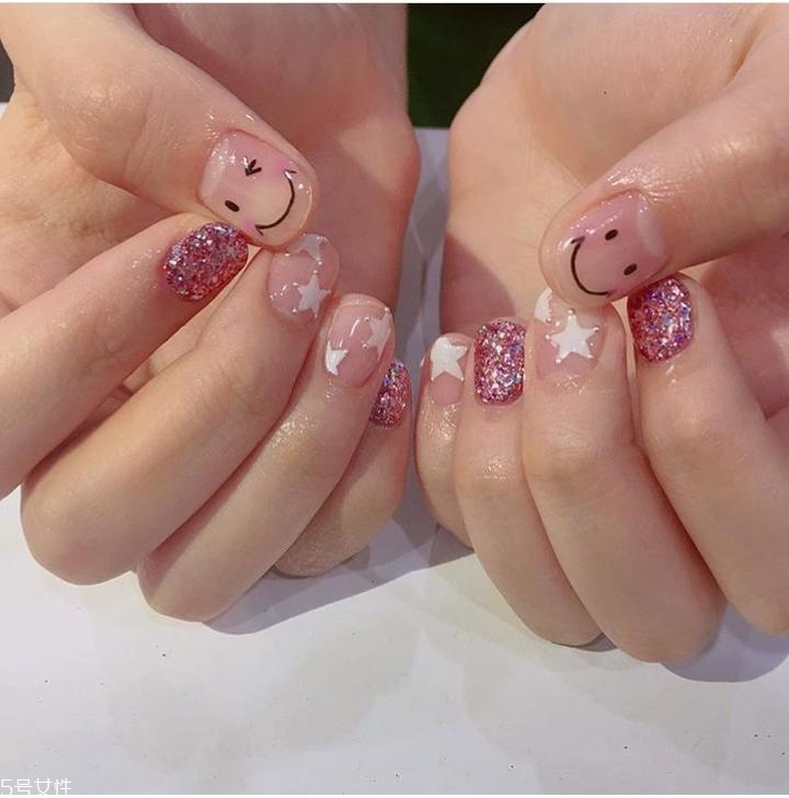 適合夏日小清新ins風(fēng)格美甲款式 2018日系少女心美甲 適合夏日小清新ins風(fēng)格美甲款式 2018日系少女心美甲